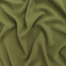 Viscose Blend Seersucker - Green