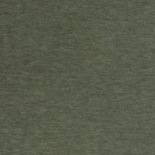 Viscose Blend Sweater Knit - Melange Olive Green