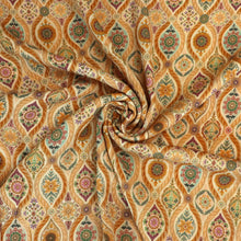 Viscose Crepe - Sunflower Tiles