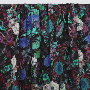 Viscose Crepe with Lenzing™️ EcoVero™️ viscose fibres - Double Floral - END OF BOLT 48cm