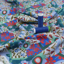 Viscose Lawn - Kaleidoscope Flowers