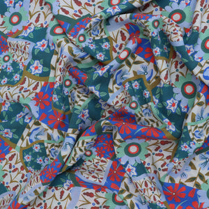 Viscose Lawn - Kaleidoscope Flowers