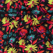 Viscose Lawn - Midnight Floral Fiesta