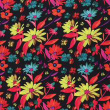 Viscose Lawn - Midnight Floral Fiesta