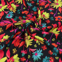 Viscose Lawn - Midnight Floral Fiesta