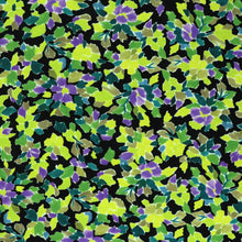 Viscose Lawn - Midnight Violets Floral