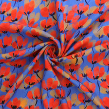 Viscose Lawn - Orange Poppy