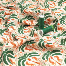 Viscose Lawn - Palm Tree Leopards - END OF BOLT 85cm