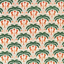 Viscose Lawn - Palm Tree Leopards - END OF BOLT 85cm
