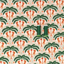 Viscose Lawn - Palm Tree Leopards - END OF BOLT 85cm