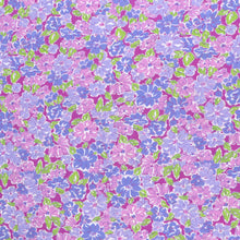 Viscose Lawn - Purple Blooms