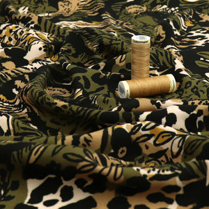 Viscose Lawn - Tigers Of The Forest - Sew Me Sunshine Exclusive