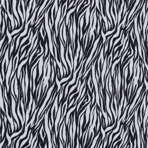 Viscose Lawn - Zebra Stripe