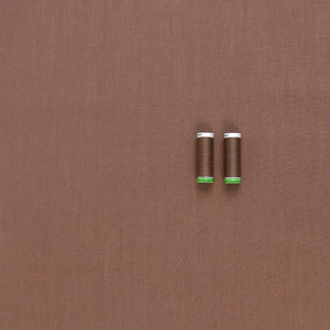 Viscose Linen - Milk Chocolate Brown