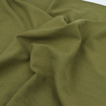 Viscose Linen - Olive Green