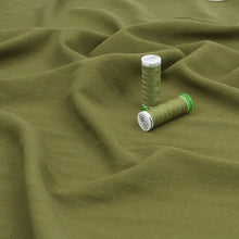 Viscose Linen - Olive Green