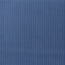 Viscose Linen Blend - Pinstripe - Blue