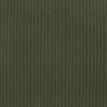 Viscose Linen Blend - Pinstripe - Green