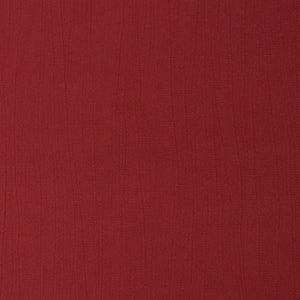 Viscose Linen Crinkle - Red - END OF BOLT 49cm