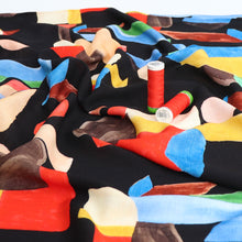Viscose Linen Look - Throwing Shapes