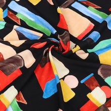 Viscose Linen Look - Throwing Shapes