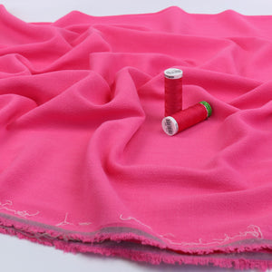 Viscose Linen - Bubblegum Pink