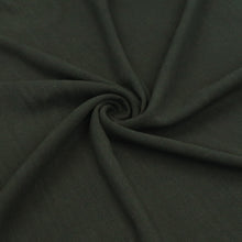 Viscose Linen Slub - Dark Green