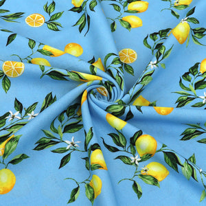 Viscose Linen Blend - Lemonade