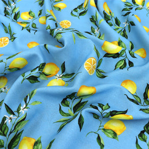 Viscose Linen Blend - Lemonade