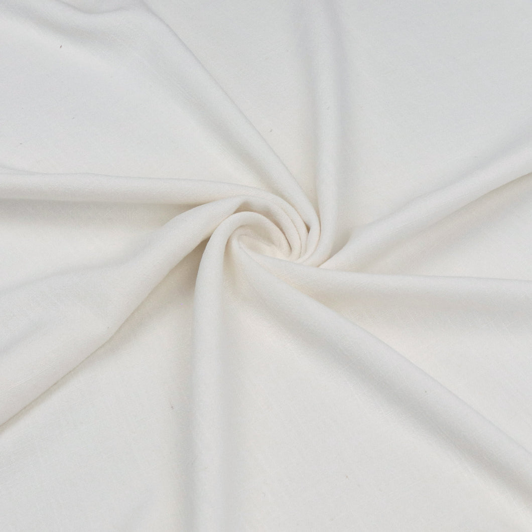 Viscose Linen - Off-White