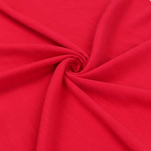 Viscose Linen - Scarlet Red