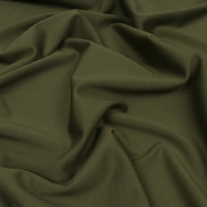 Viscose Ponte Di Roma - Khaki Green