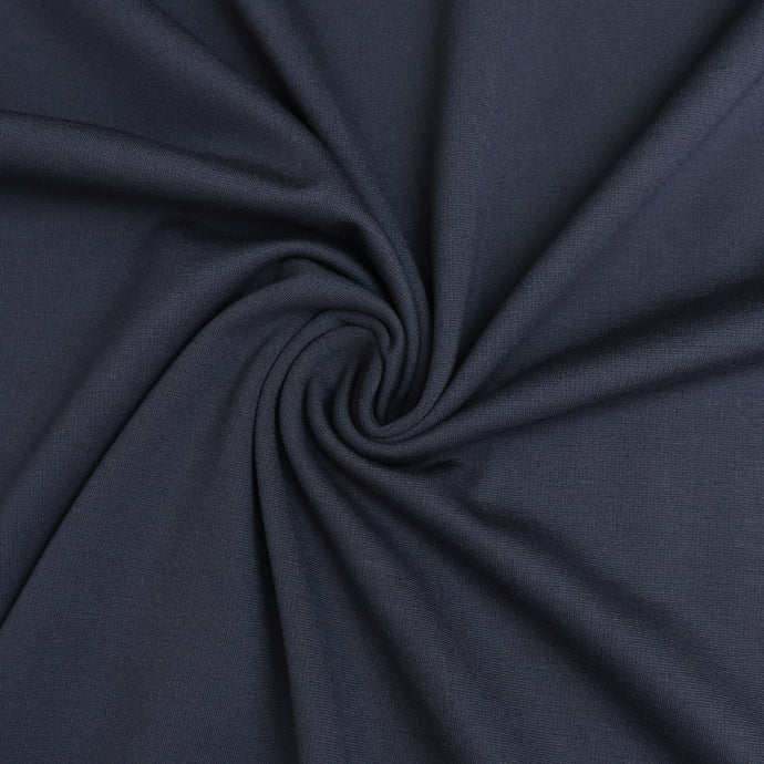 Viscose Ponte Di Roma - Navy