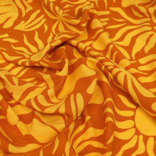 Viscose Poplin - Vacation Vibes - Orange