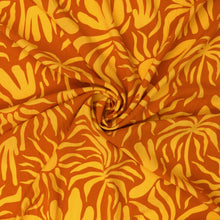 Viscose Poplin - Vacation Vibes - Orange