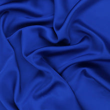 Viscose Satin - Blue