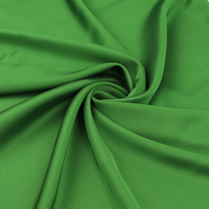 Viscose Satin - Green