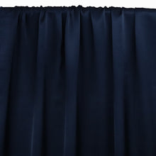 Viscose Satin - Navy Blue