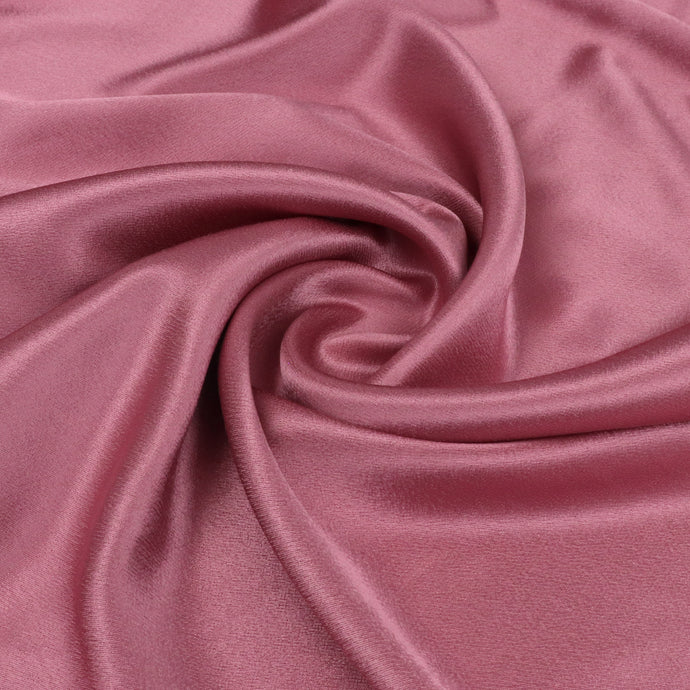 Viscose Satin - Rose Pink - END OF BOLT 117cm