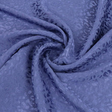 Viscose Satin Jacquard - Leopard Lavender