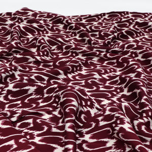 Viscose Satin Twill - Giselle - Burgundy