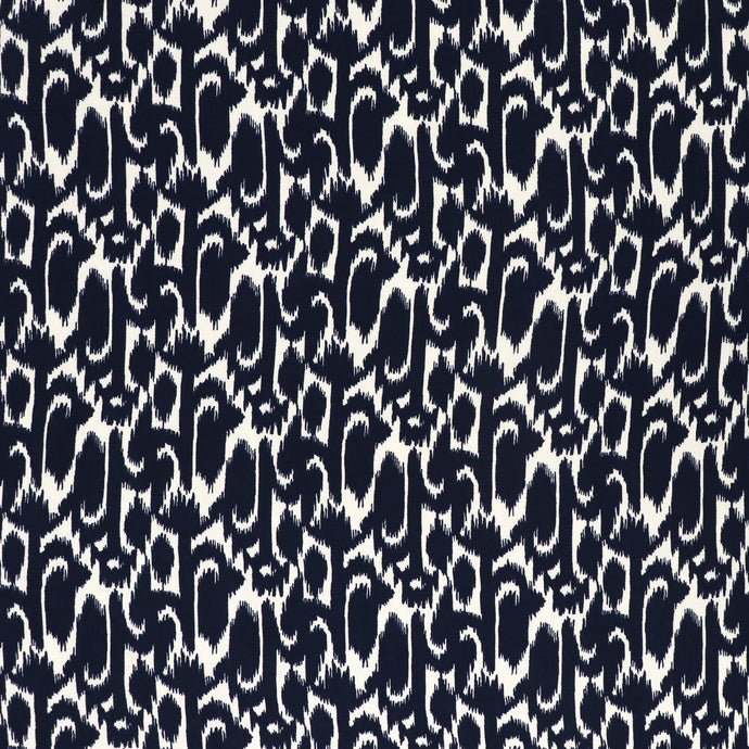 Viscose Satin Twill - Giselle - Navy