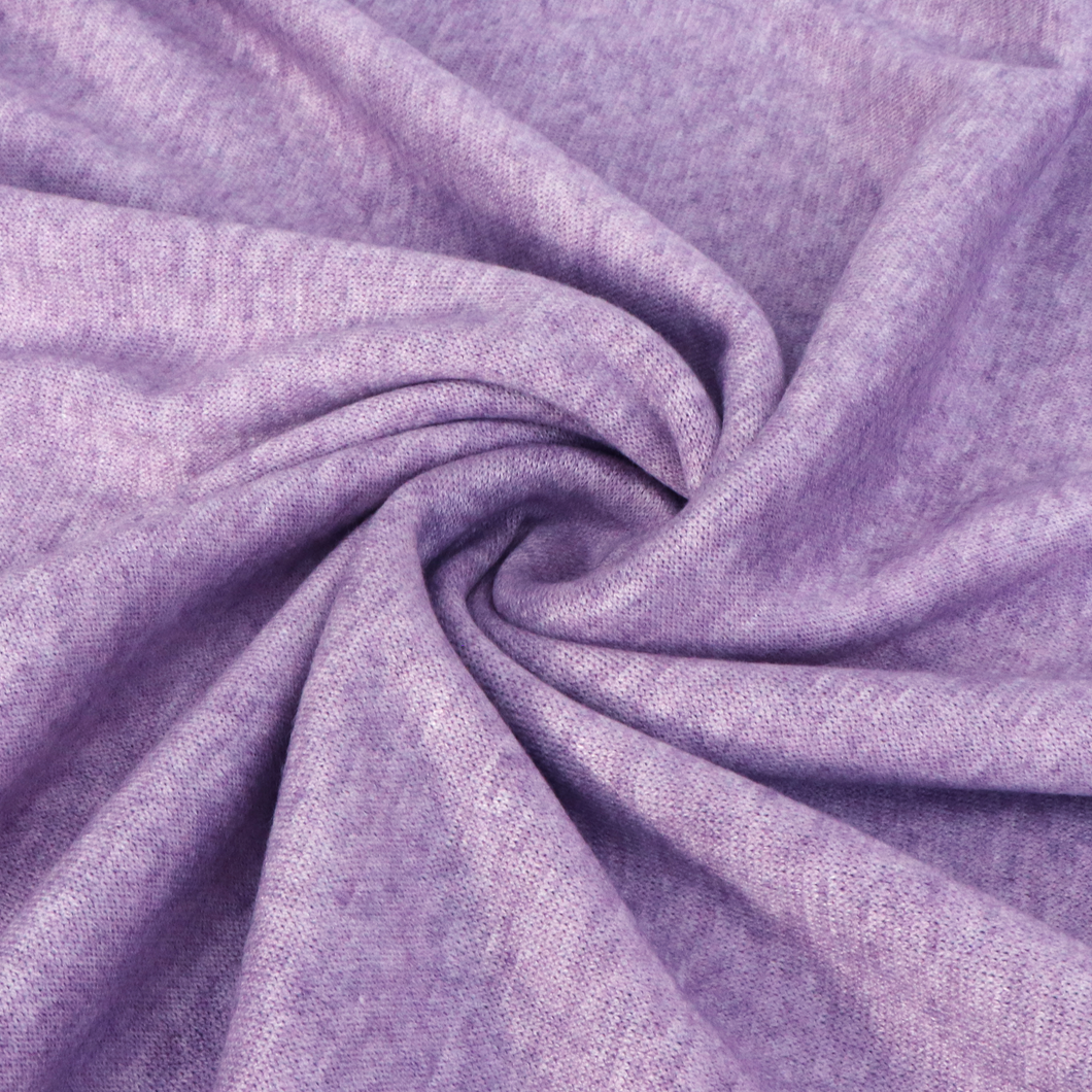 Viscose Soft Knit - Melange Purple