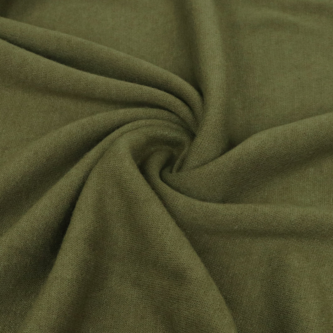 Viscose Soft Knit - Olive Green