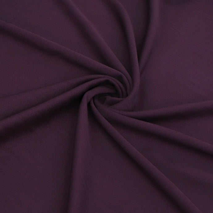 Viscose Twill - Aubergine