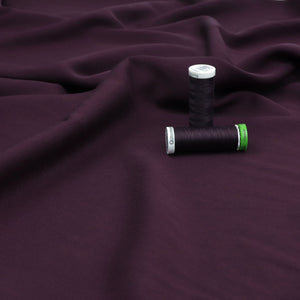 Viscose Twill - Aubergine