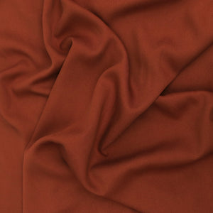 Viscose Twill - Dark Terracotta