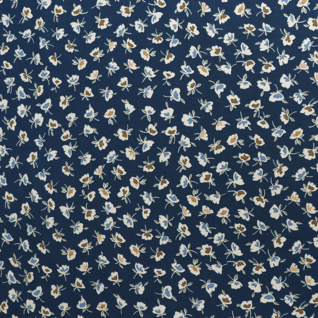 Viscose Twill - Falling Flowers