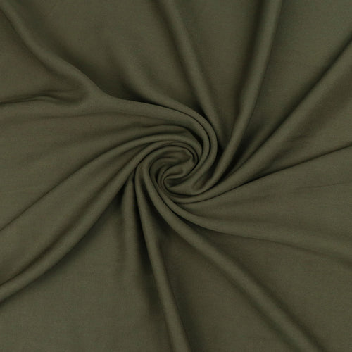 Viscose Twill - Khaki Green