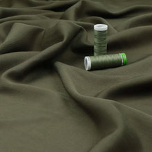 Viscose Twill - Khaki Green